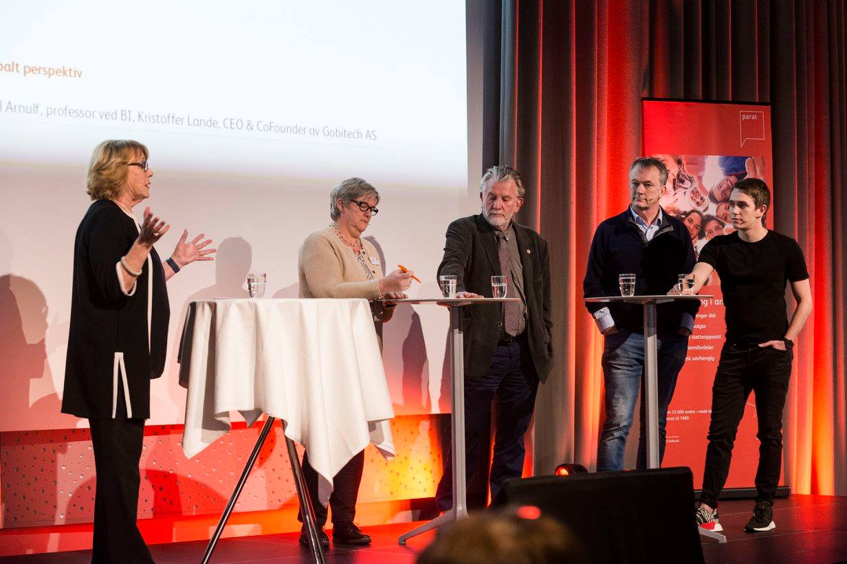 Paneldebatt med Kristoffer Lande
